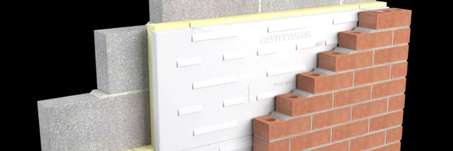 Signs of failed cavity insulation on internal walls