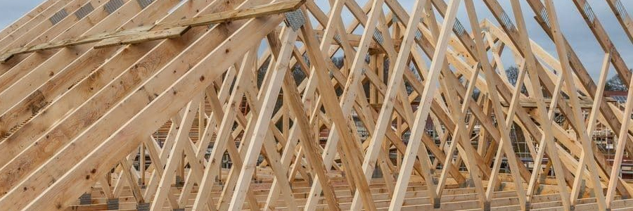 Fink truss W web pattern