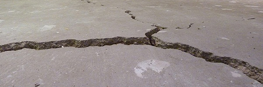 Cracking and lifting from ground heave